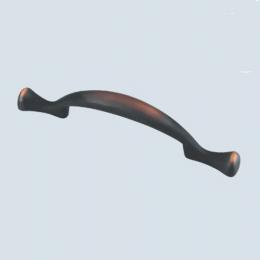 D-2021 For cabinet Drawer oil Rubber bronze balckkened handles